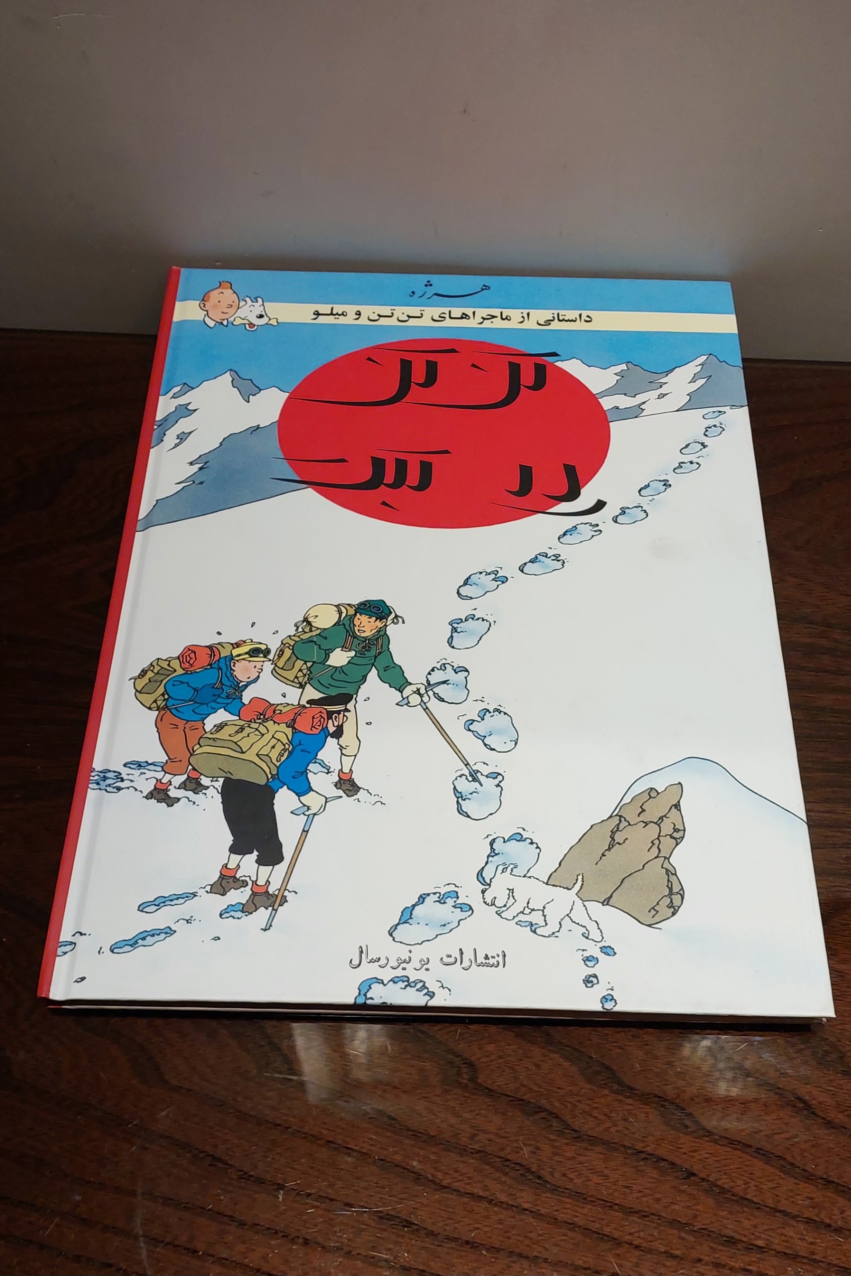 کتاب تن تن در تبت