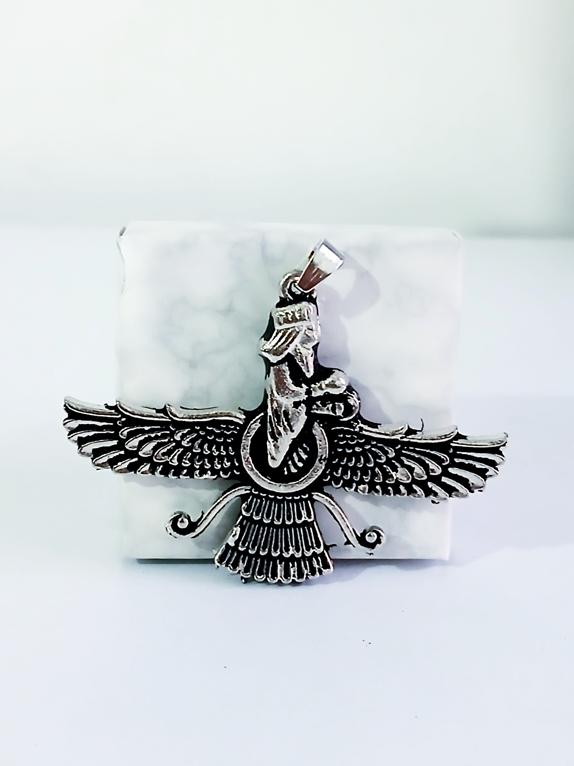 آویز فروهر روکش دار گردنبندی ضخیم