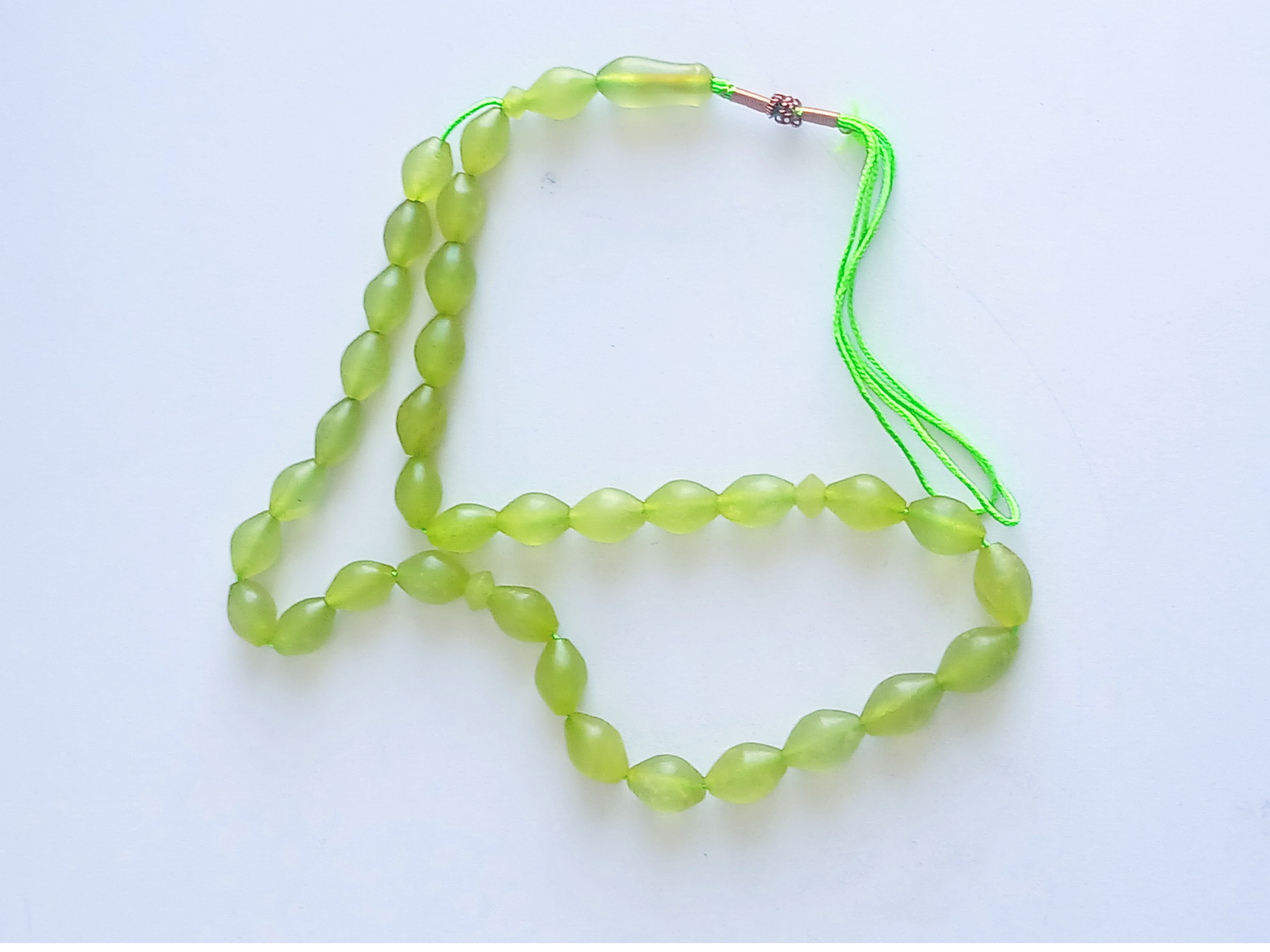 تسبیح زرد شاه مقصود اصلی 33 دانه