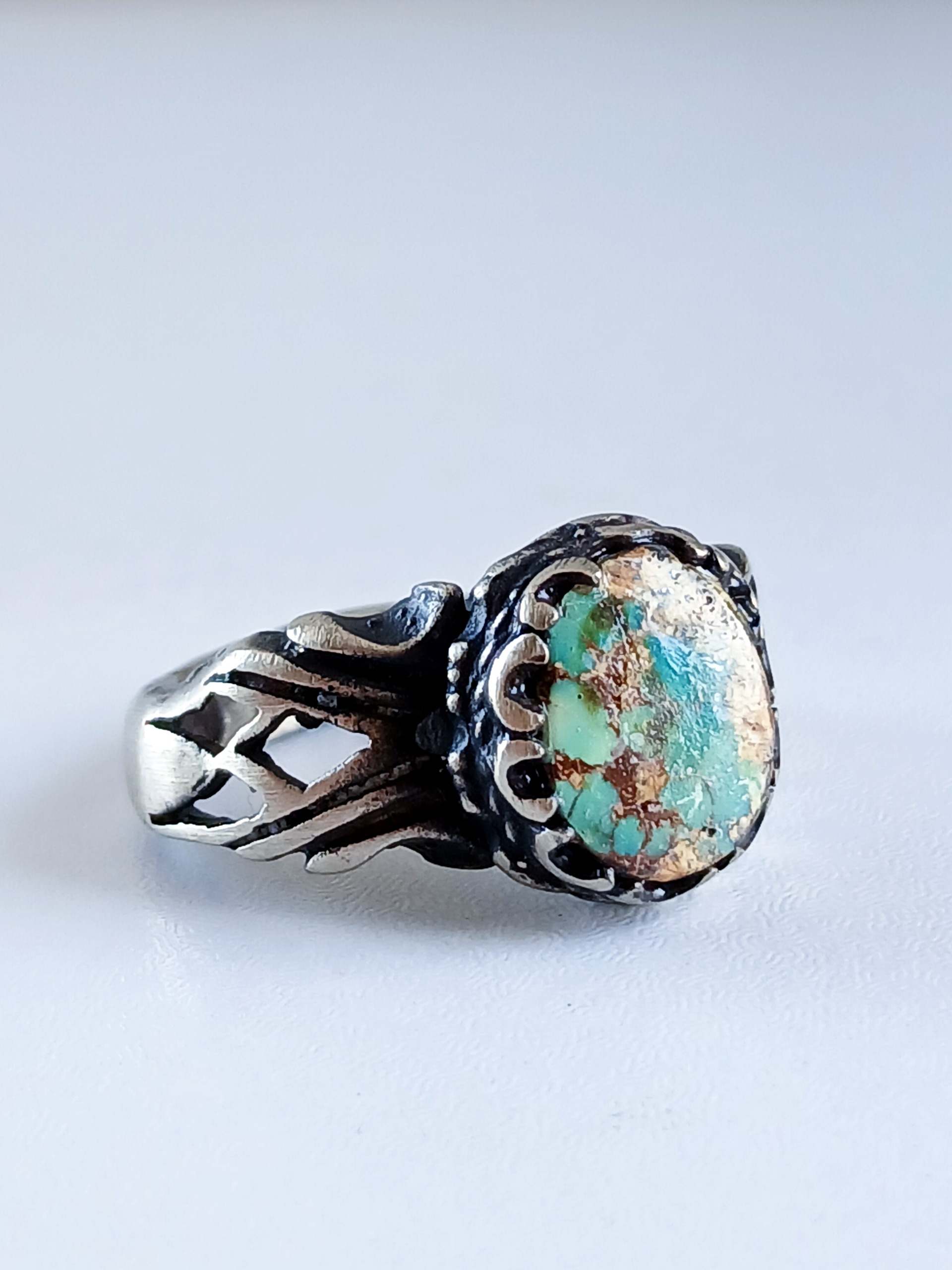 انگشتر فیروزه نیشابور زنانه