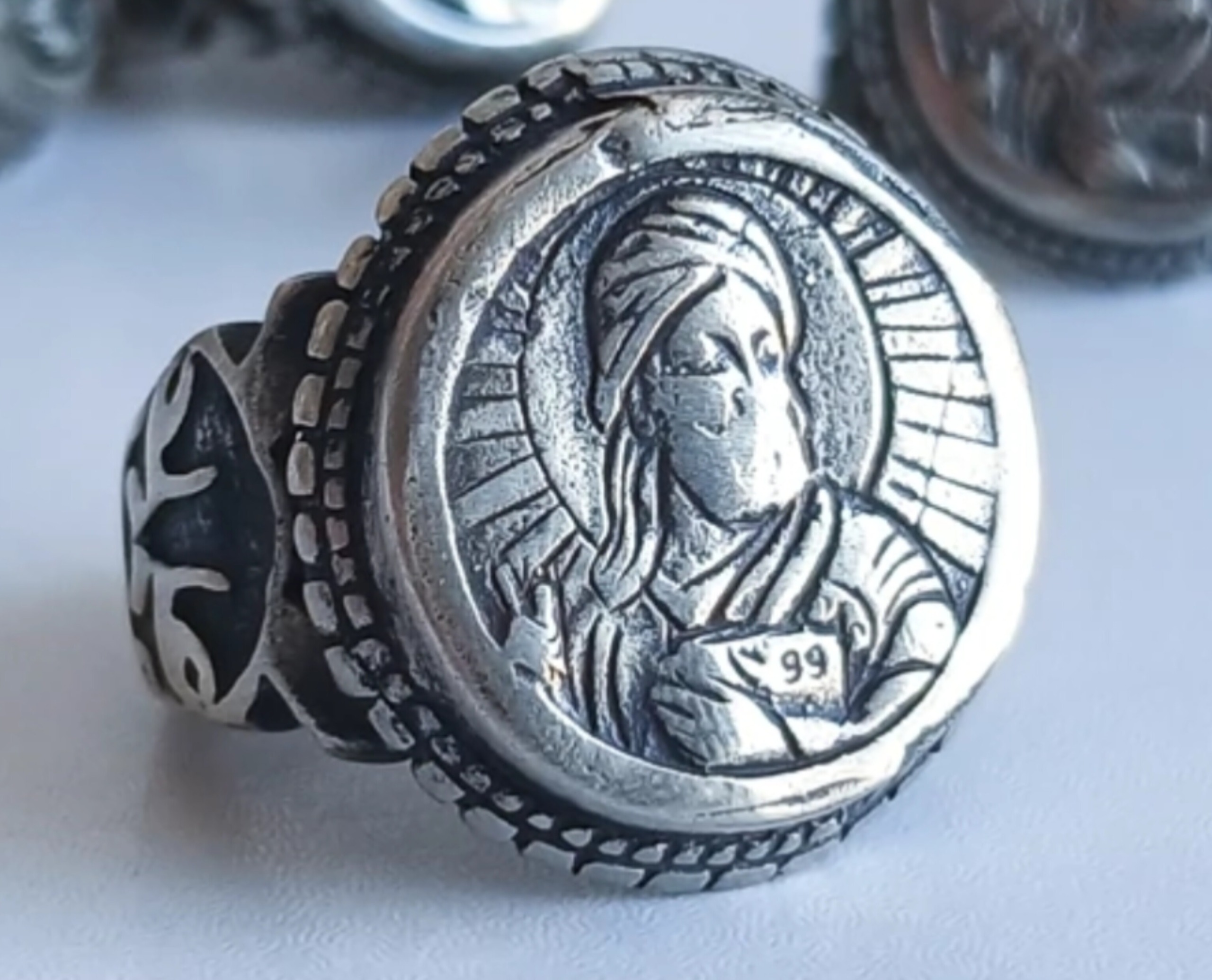 انگشتر شمایل مولا رکاب علی علی