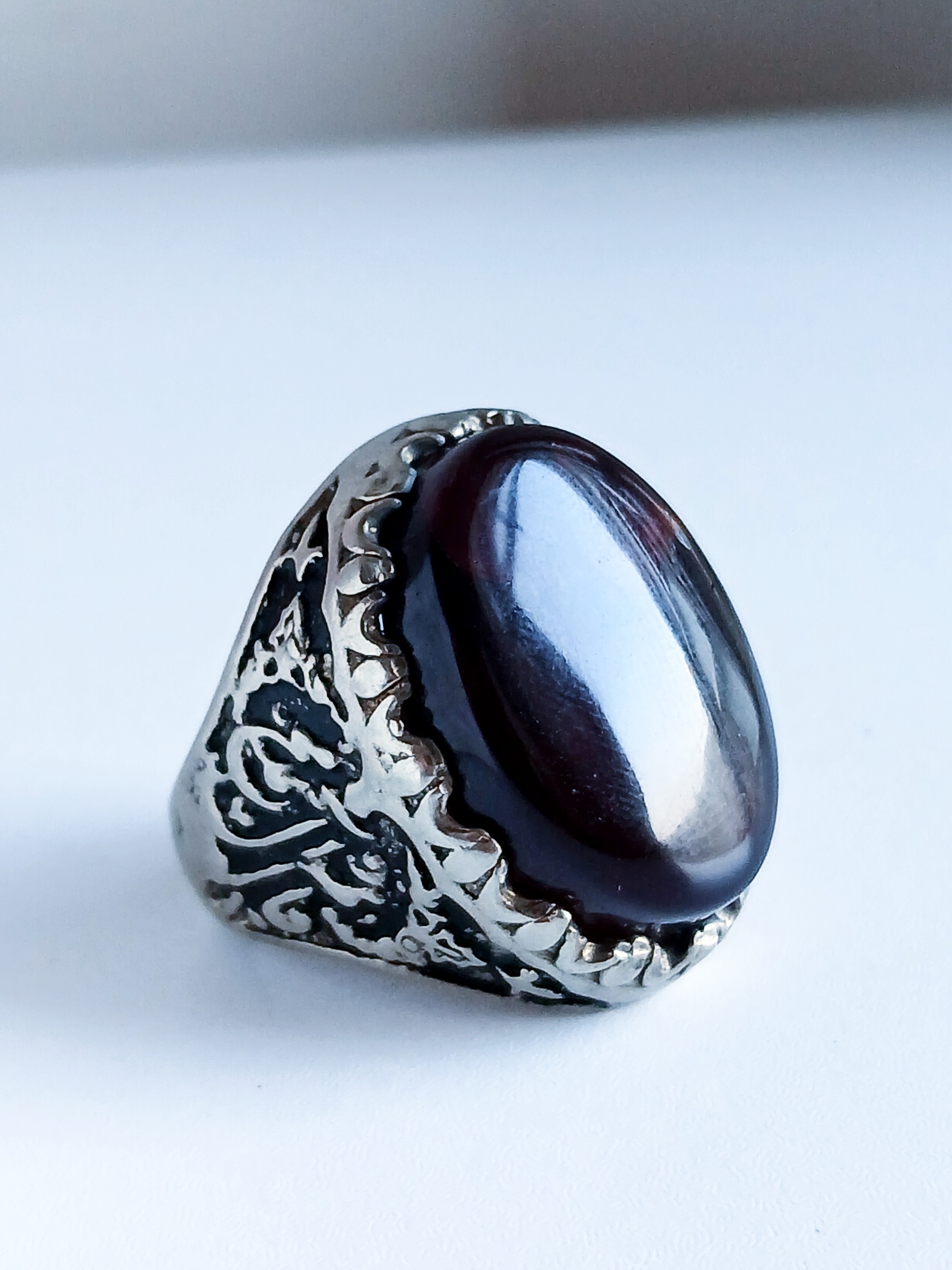 انگشتر شفت العبد درشت رکاب قاعم آل محمد