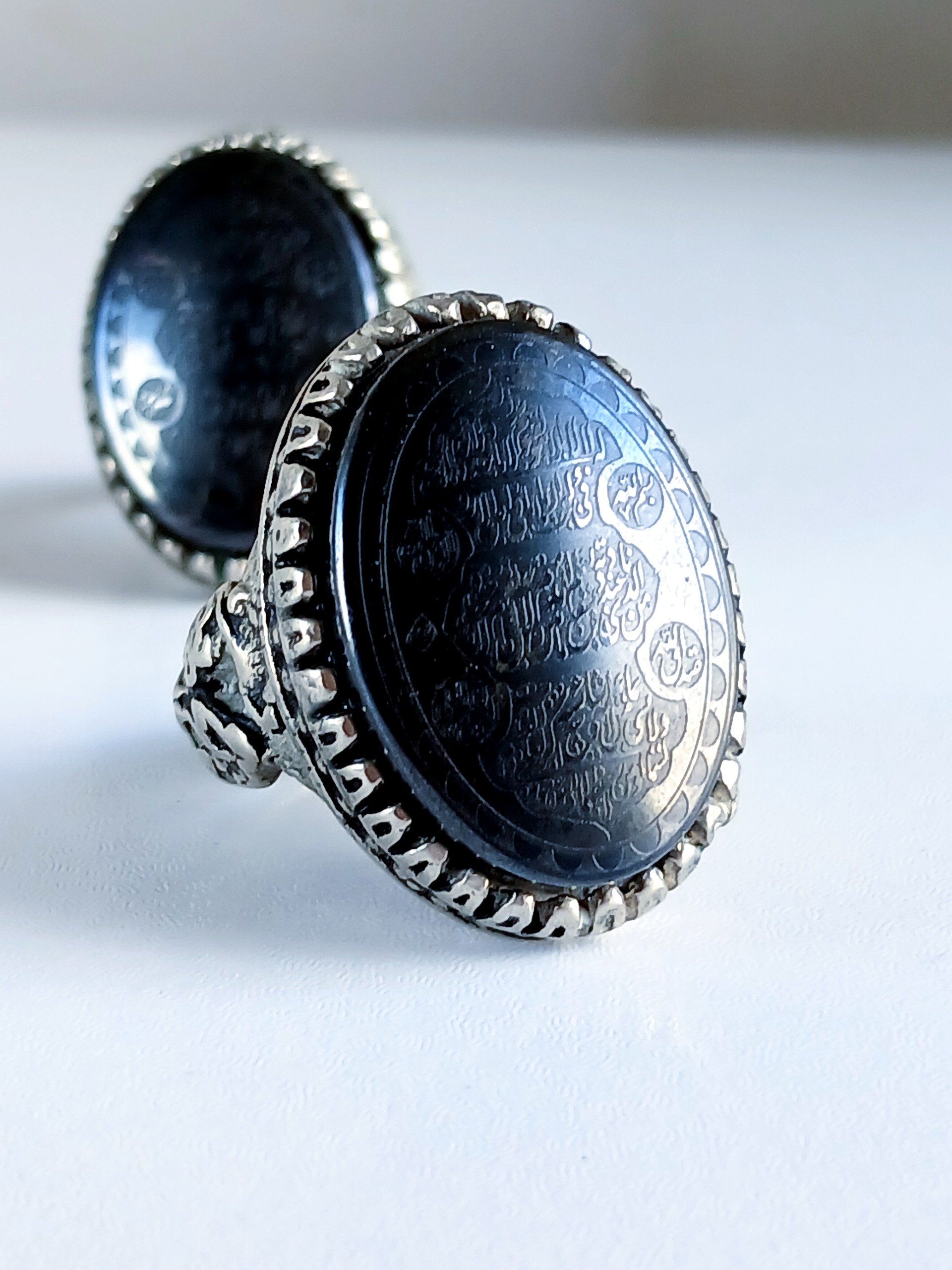 انگشتر حدید صینی آیت الکرسی اصلی