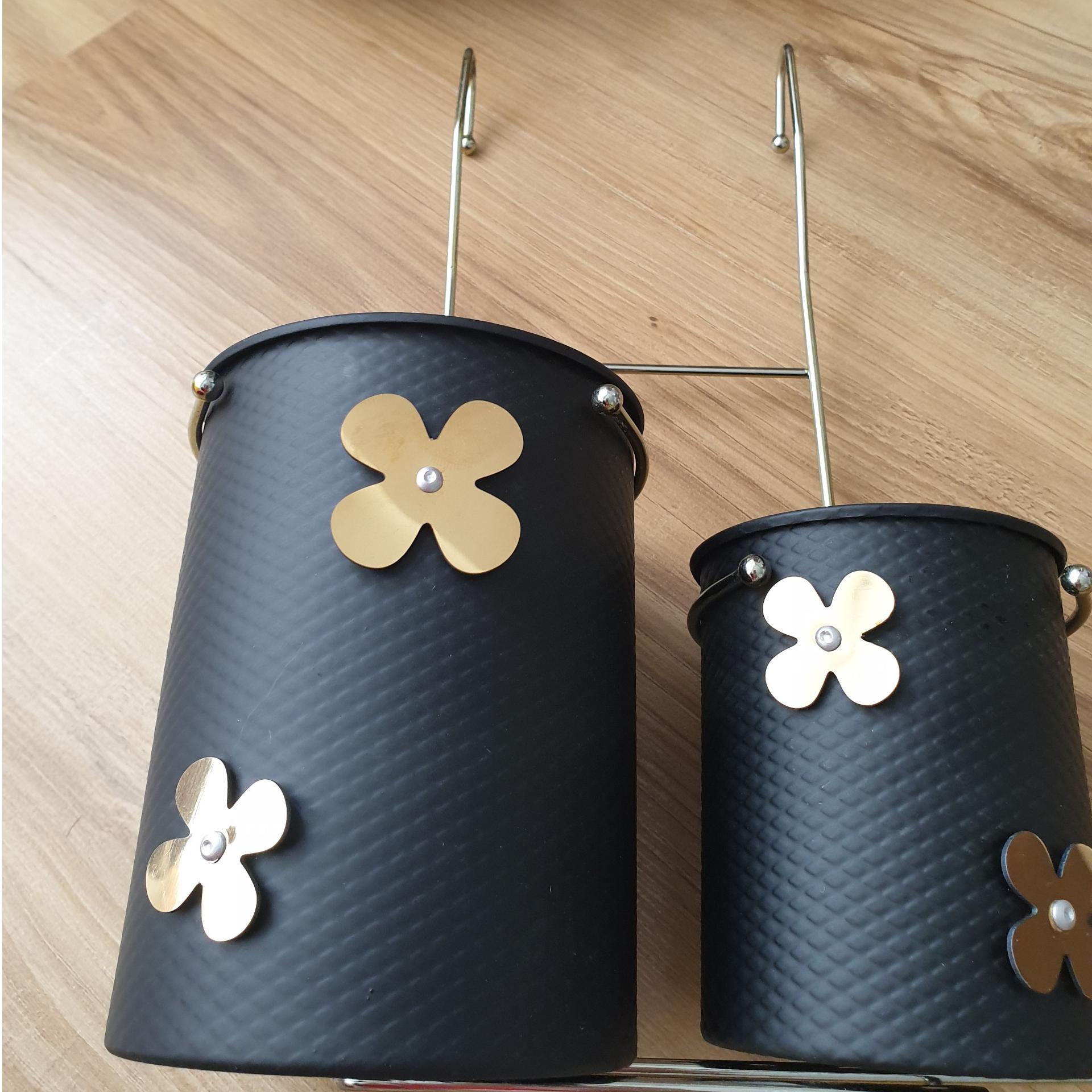 ست تفالگیر و جا قاشقی و جا اسکاچی