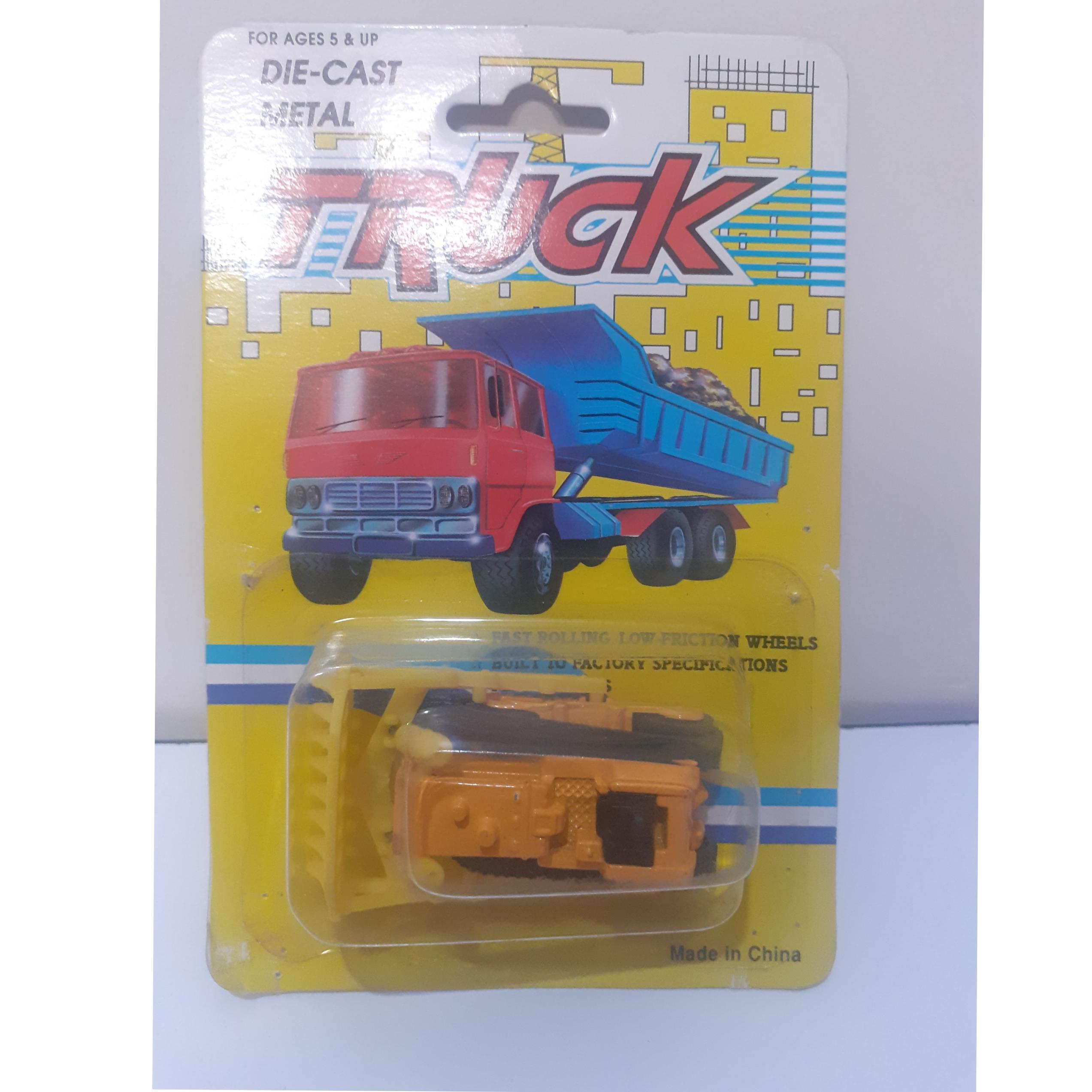 ماکت بولدوزر -لودر فلزی قدیمی