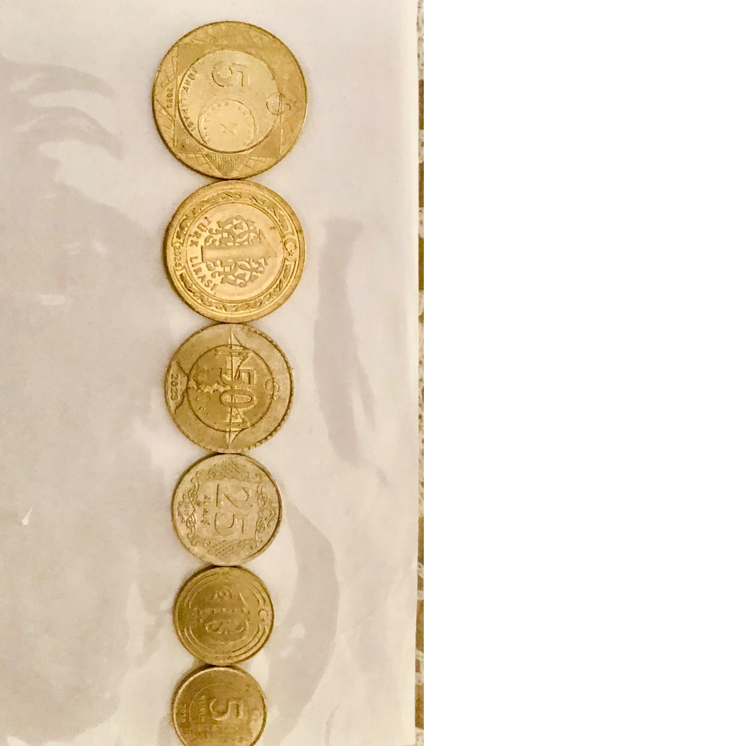 ست سکه لیر ترک