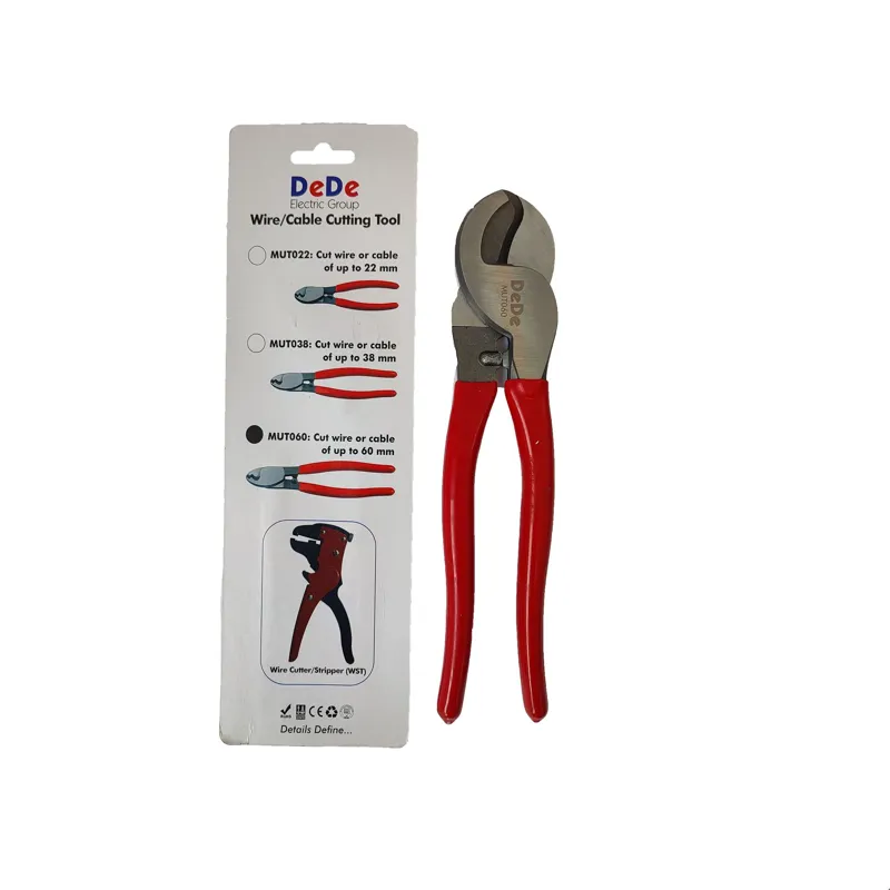 قیچی برش سیم و کابل مسی/آلومینیومی LK60 برند DeDe