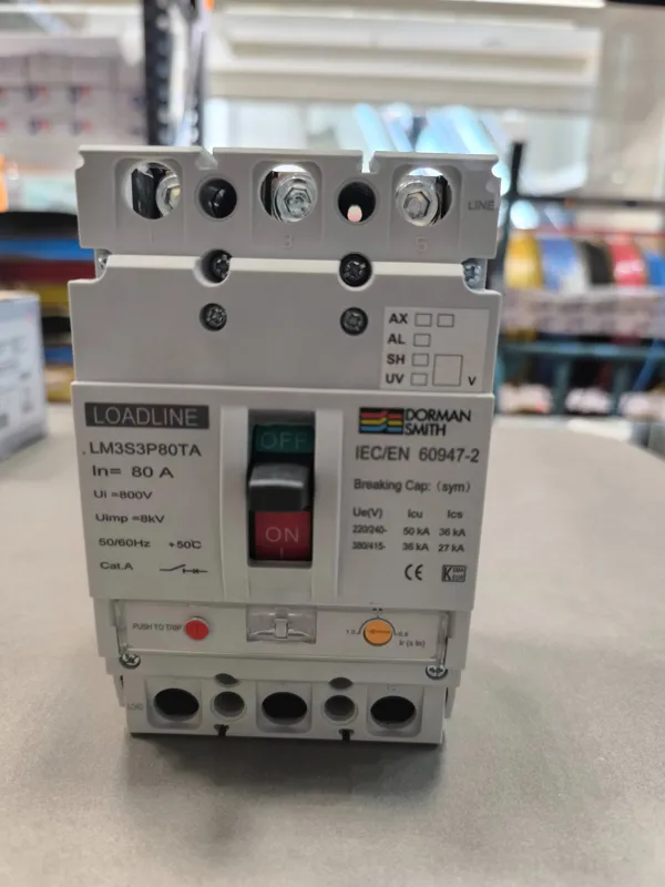 کلید کامپکت قابل تنظیم 80 آمپر برند دورمن اسمیت