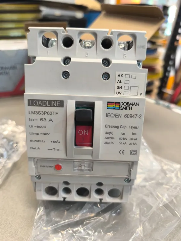 کلیدکامپکت غیرقابل تنظیم 63 آمپر برند دورمن اسمیت