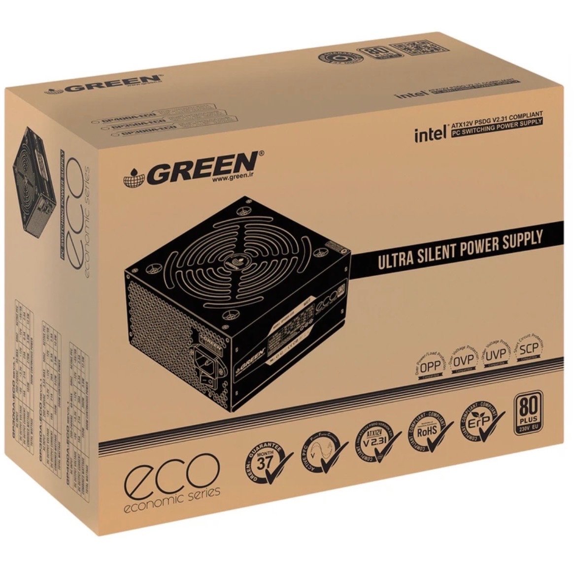 پاور گرین 400 وات مدل GP400A-ECO اکبند