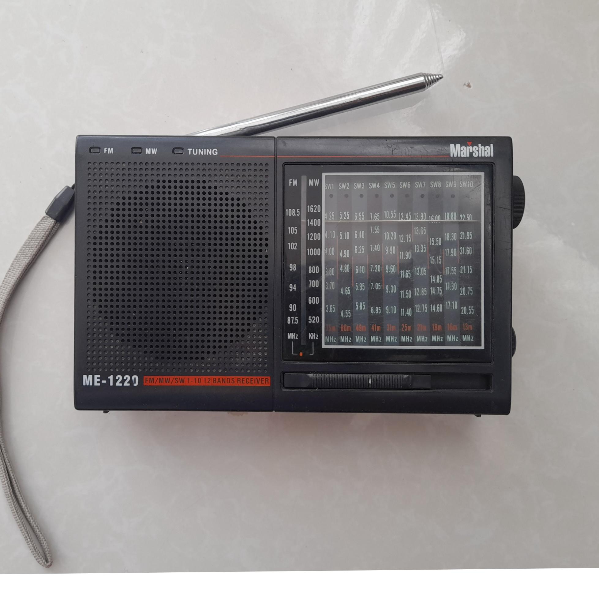 رادیوجیبی مارشال قدیمی