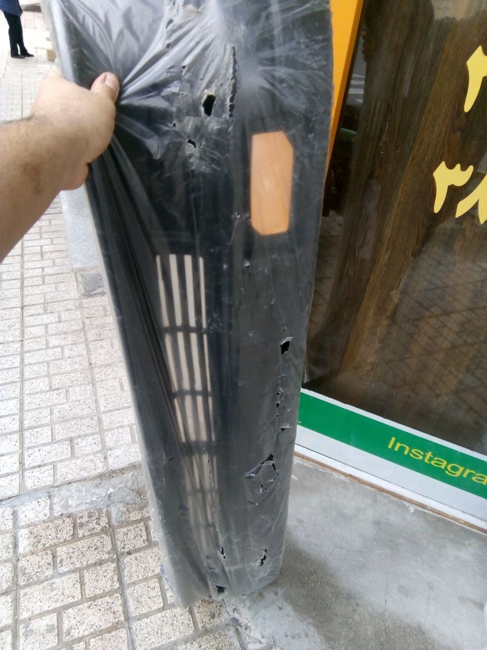 پی کی،سپر جلو پی کی فایبرگلاس اصلی اطاق قدیم