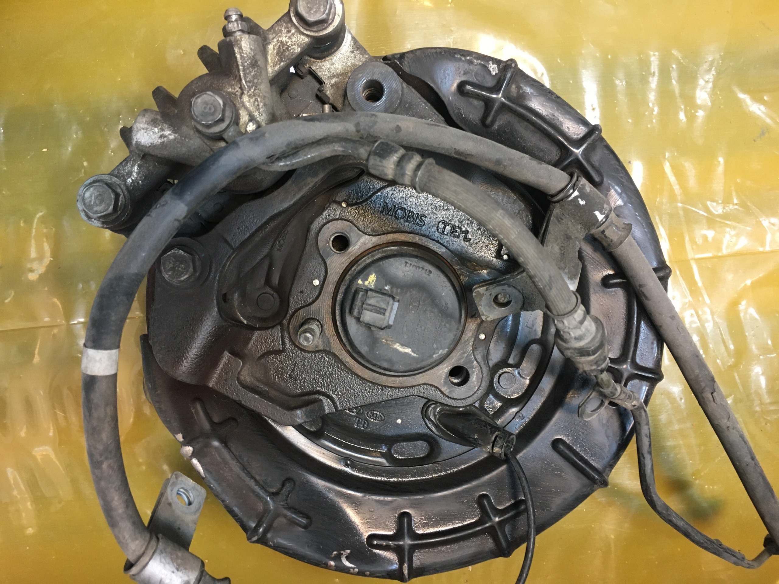 دیسک و سیلندر و توپی چرخ عقب سراتو