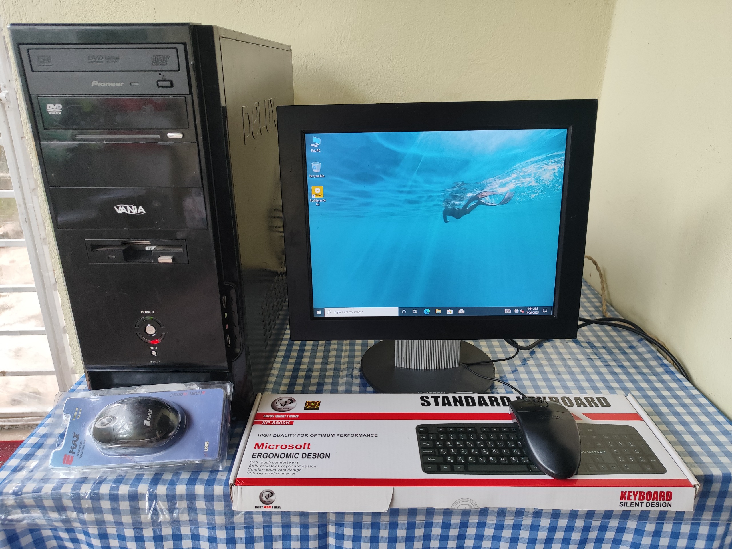 کیس گرین i3 نسل 3 رم 8 ddr3 هارد 500 گرافیک 1