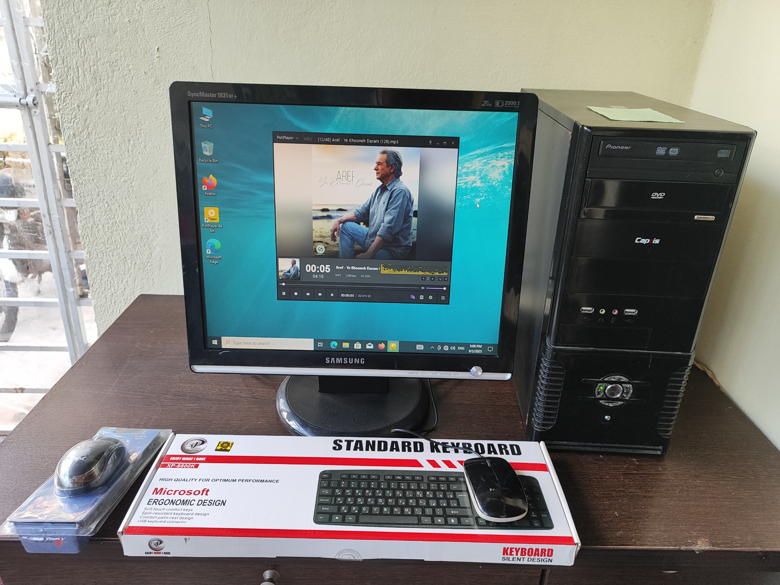 سیستم i3 h81 نسل 4 رم 8 هارد ssd و 500 گرافیک 2