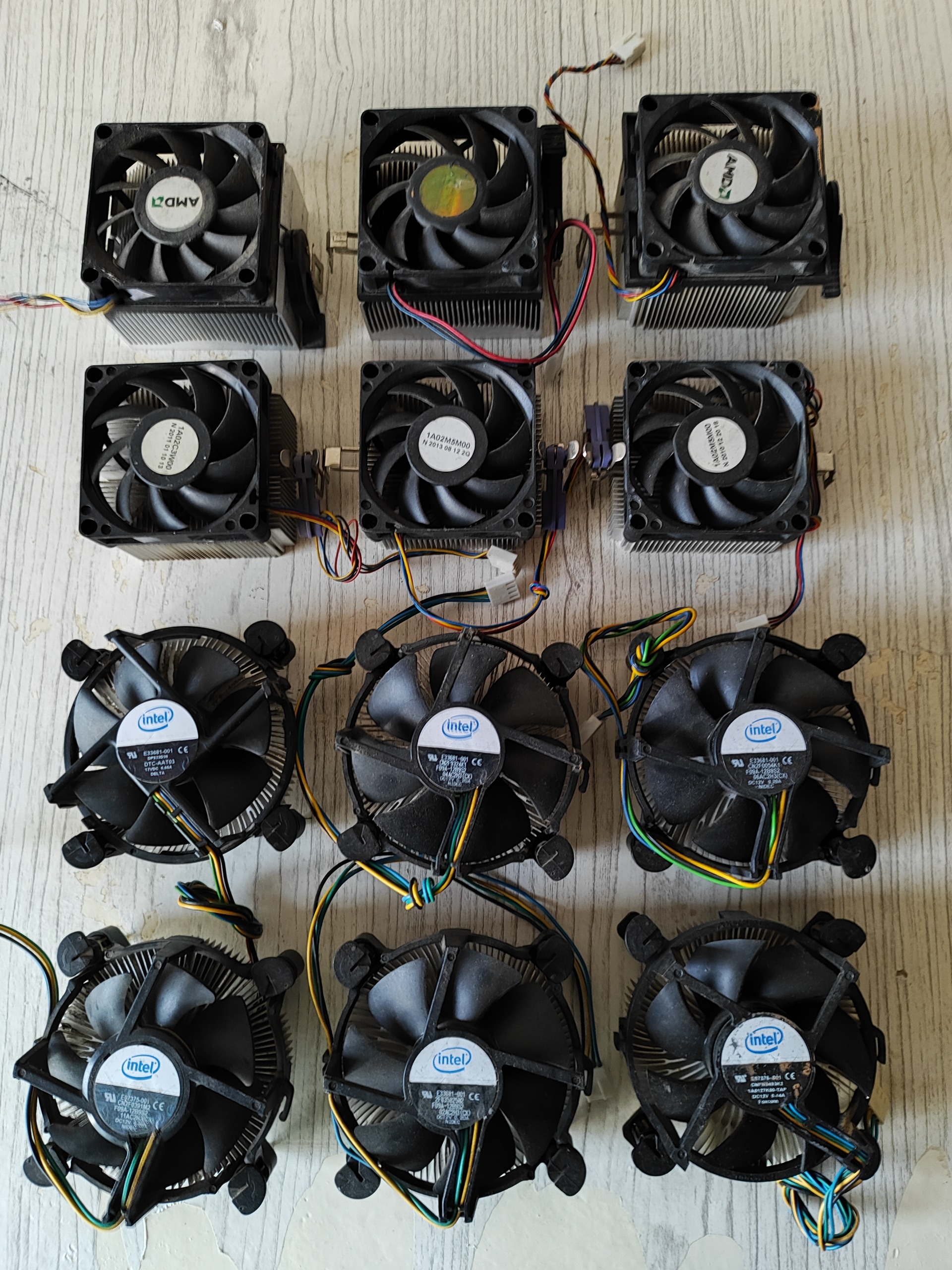 فن cpu intel  amd