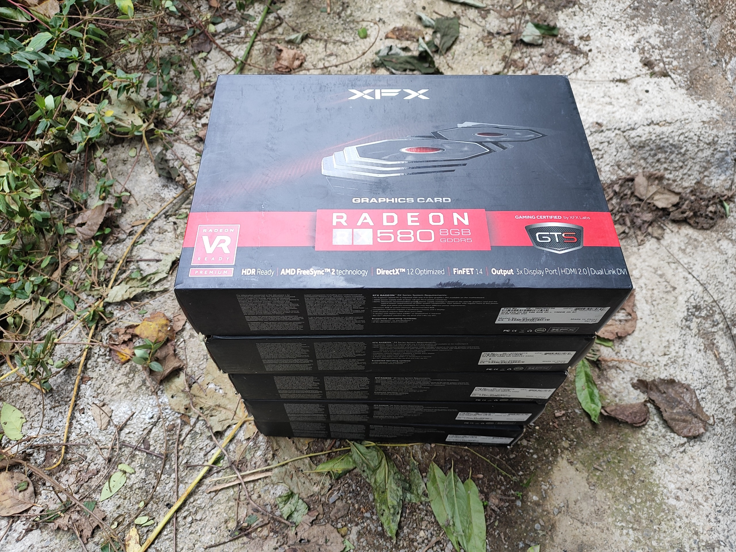 5 عدد جعبه rx580