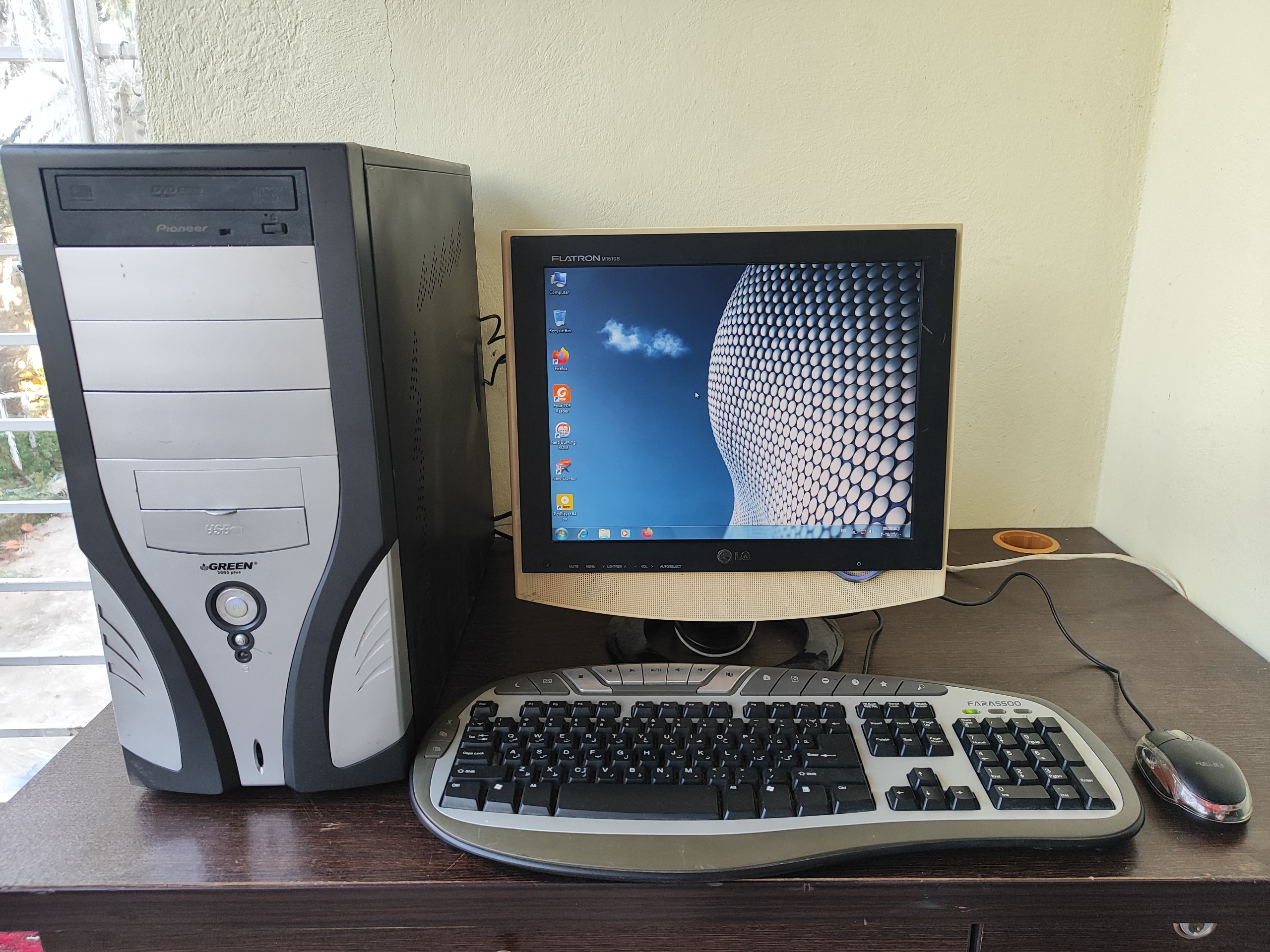 کامپیوتر 7200 رم 4 ddr3 هارد 500 گرافیک 1