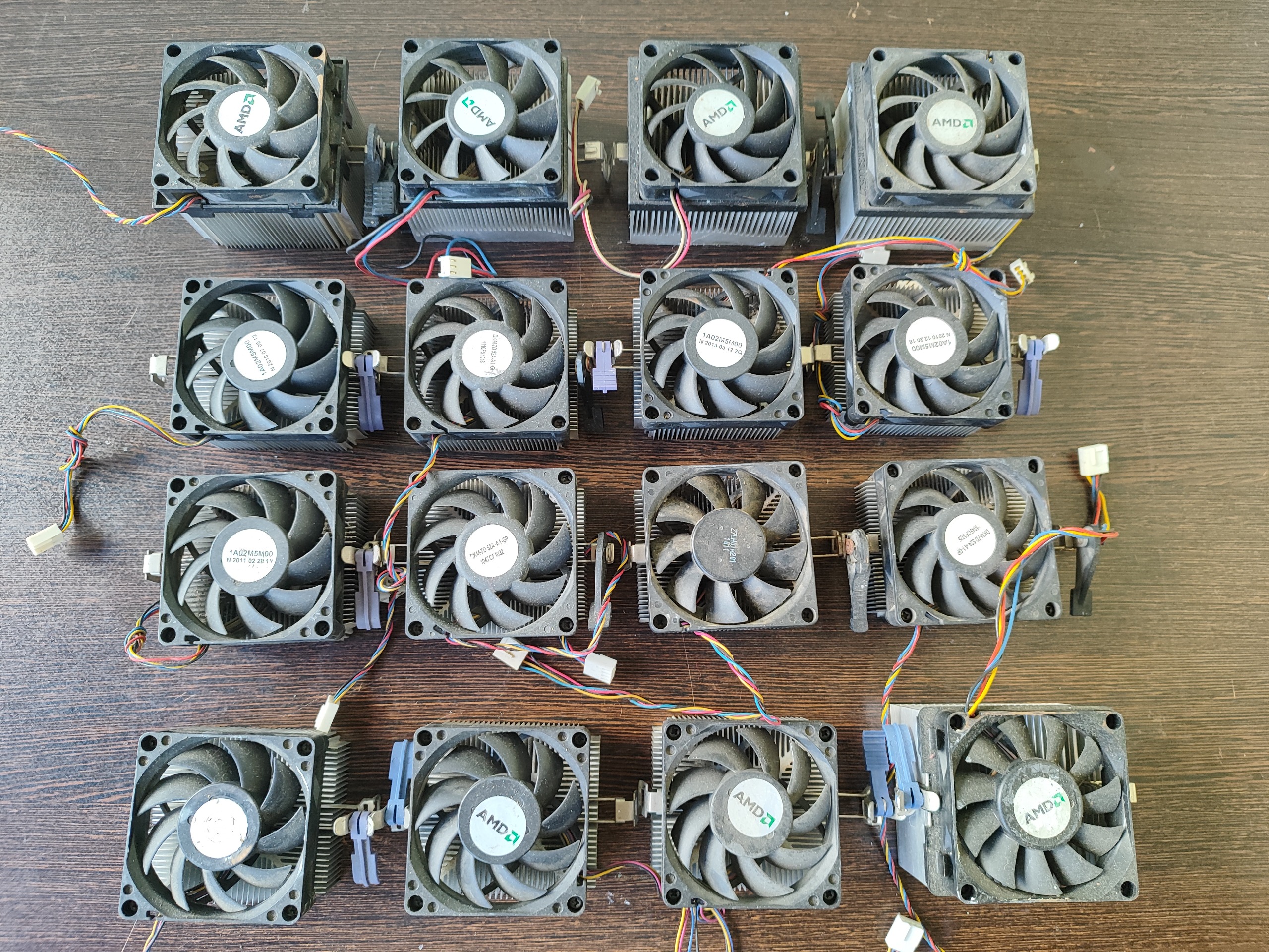 تعداد 10 عدد فن پردازنده am2 و am3