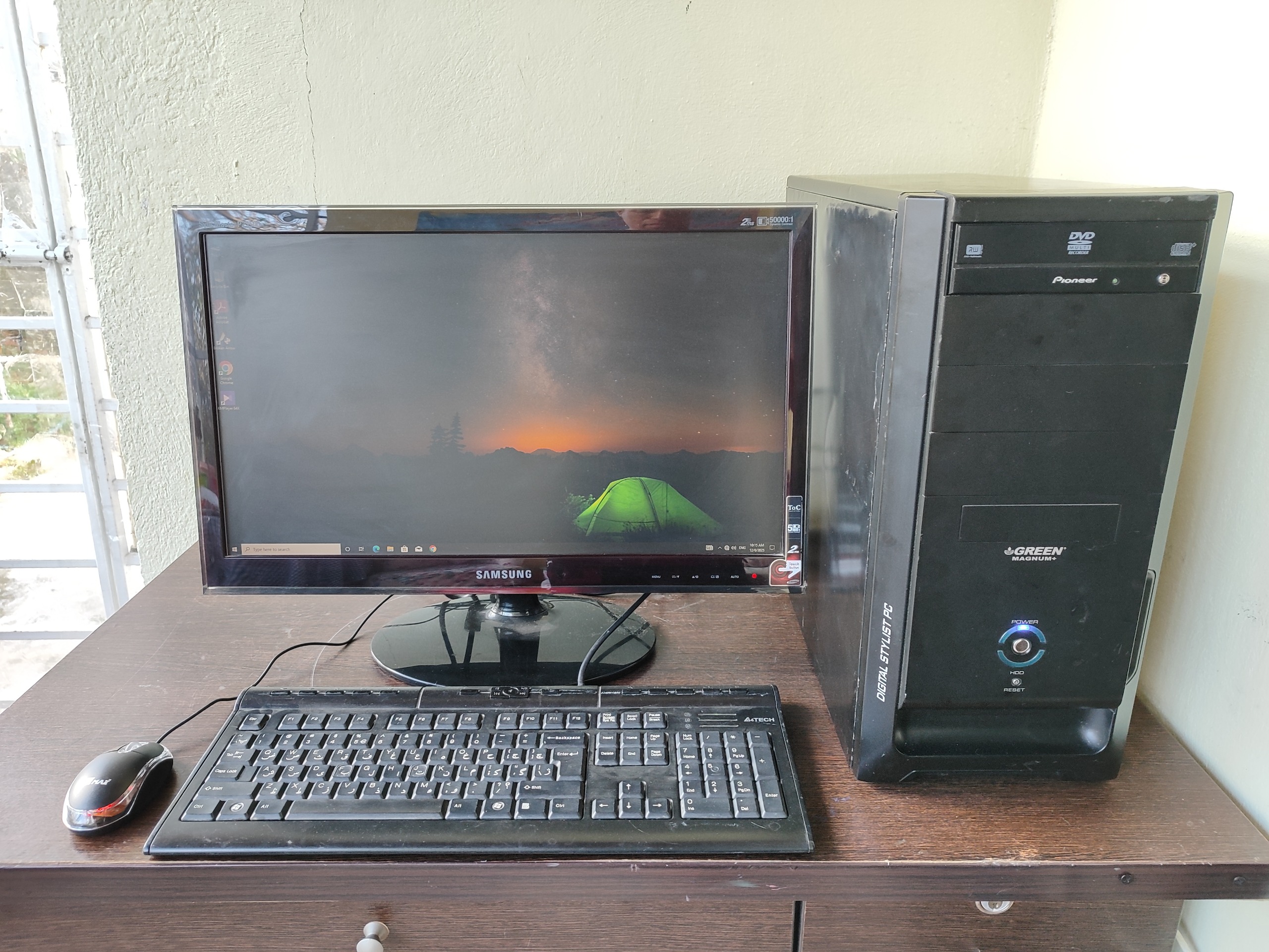 سیستمi5 ddr4 رم16 هارد1ترا/ssdگرافیک8مانیتور 24