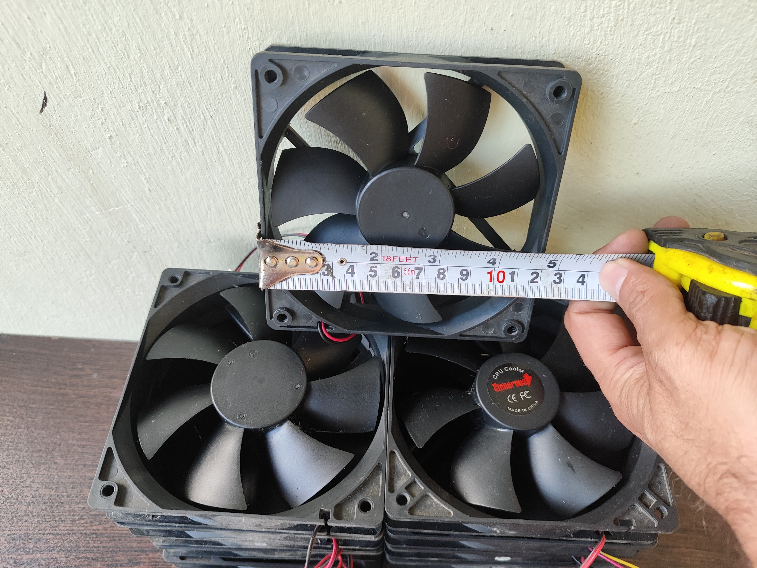 فروش پک 5 عددی فن خنک کننده 12در12