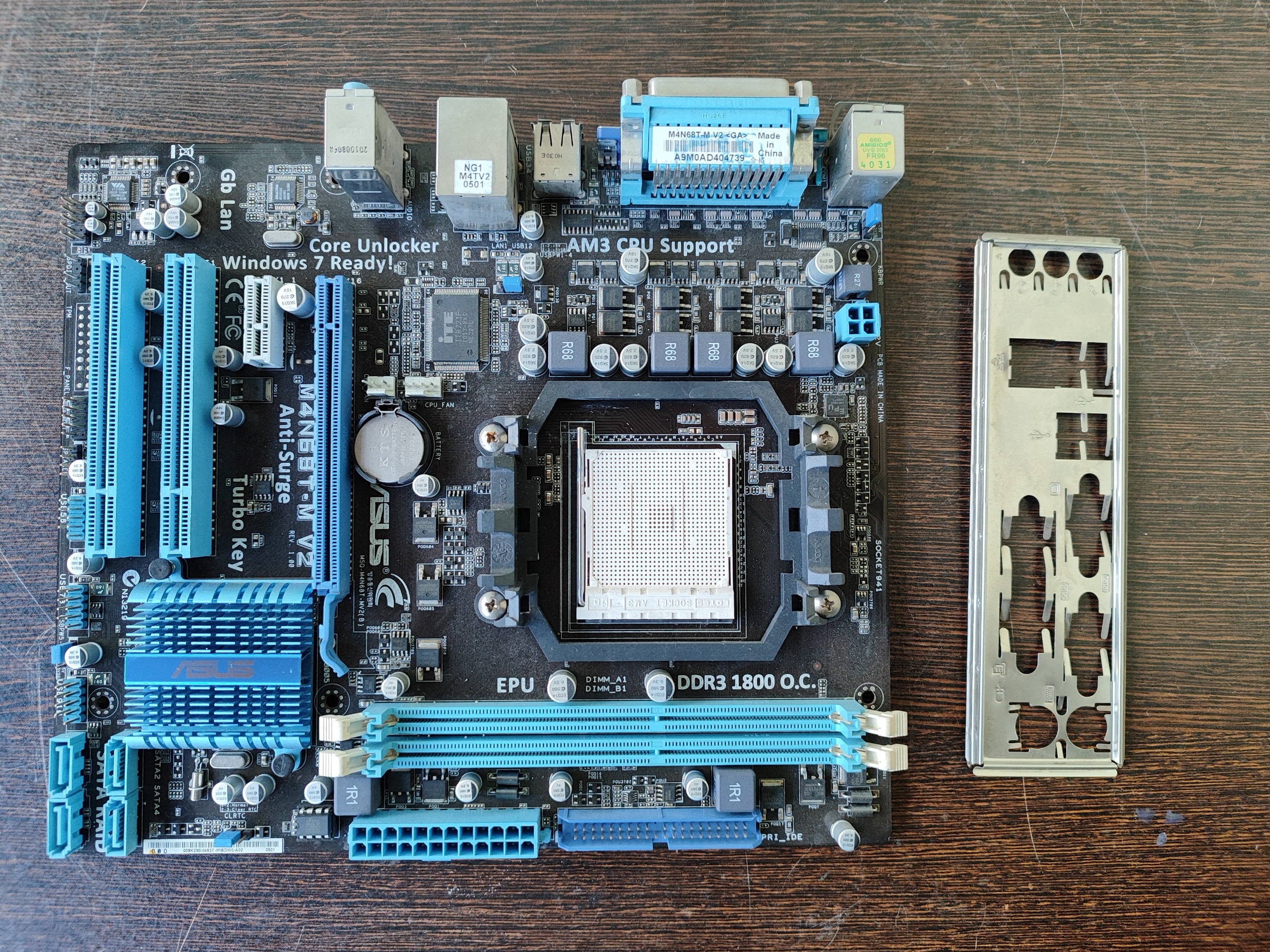 مادربرد ایسوس am3 ddr3