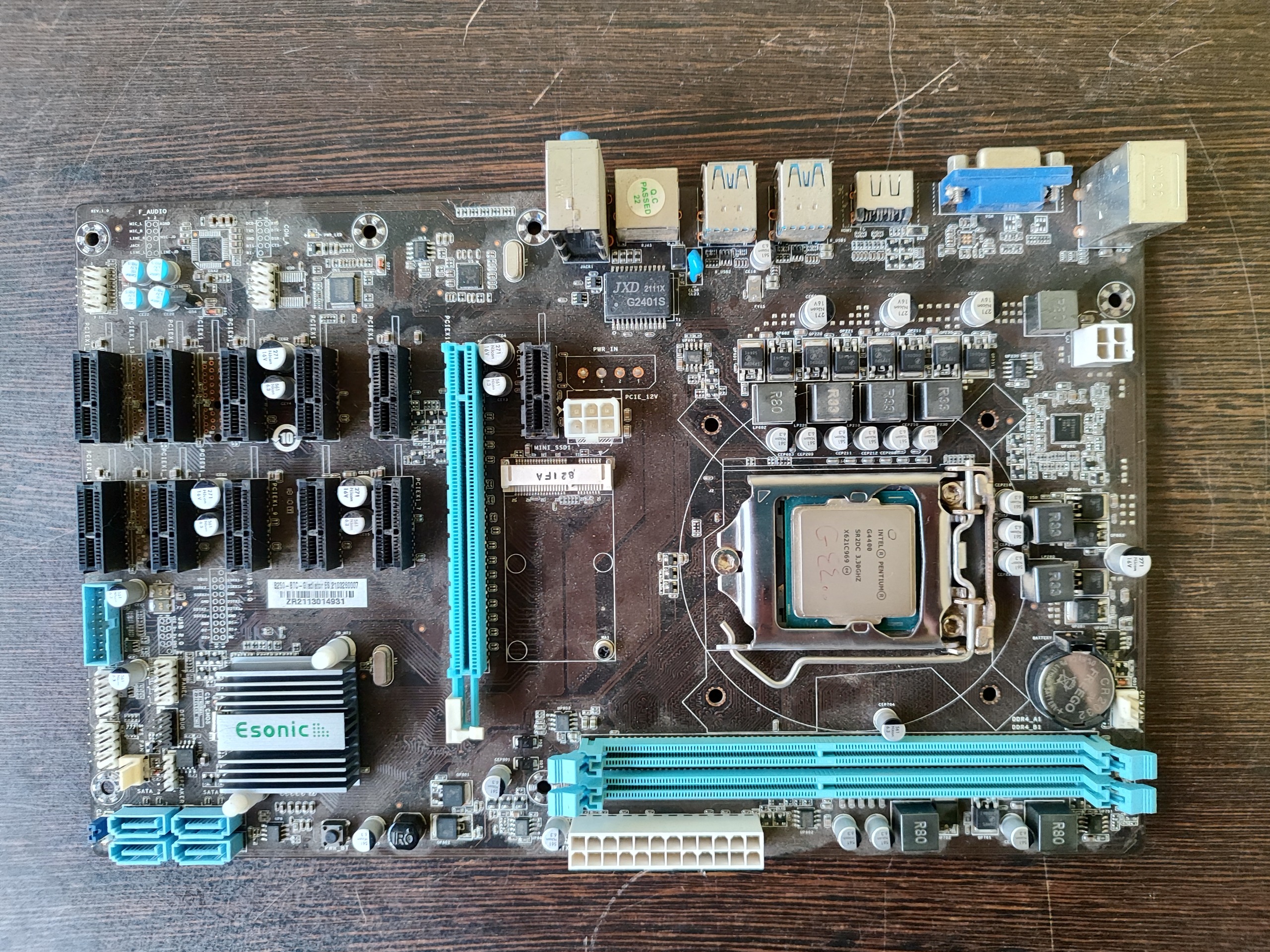 باندل ddr4 با پردازنده g4400 نسل 6