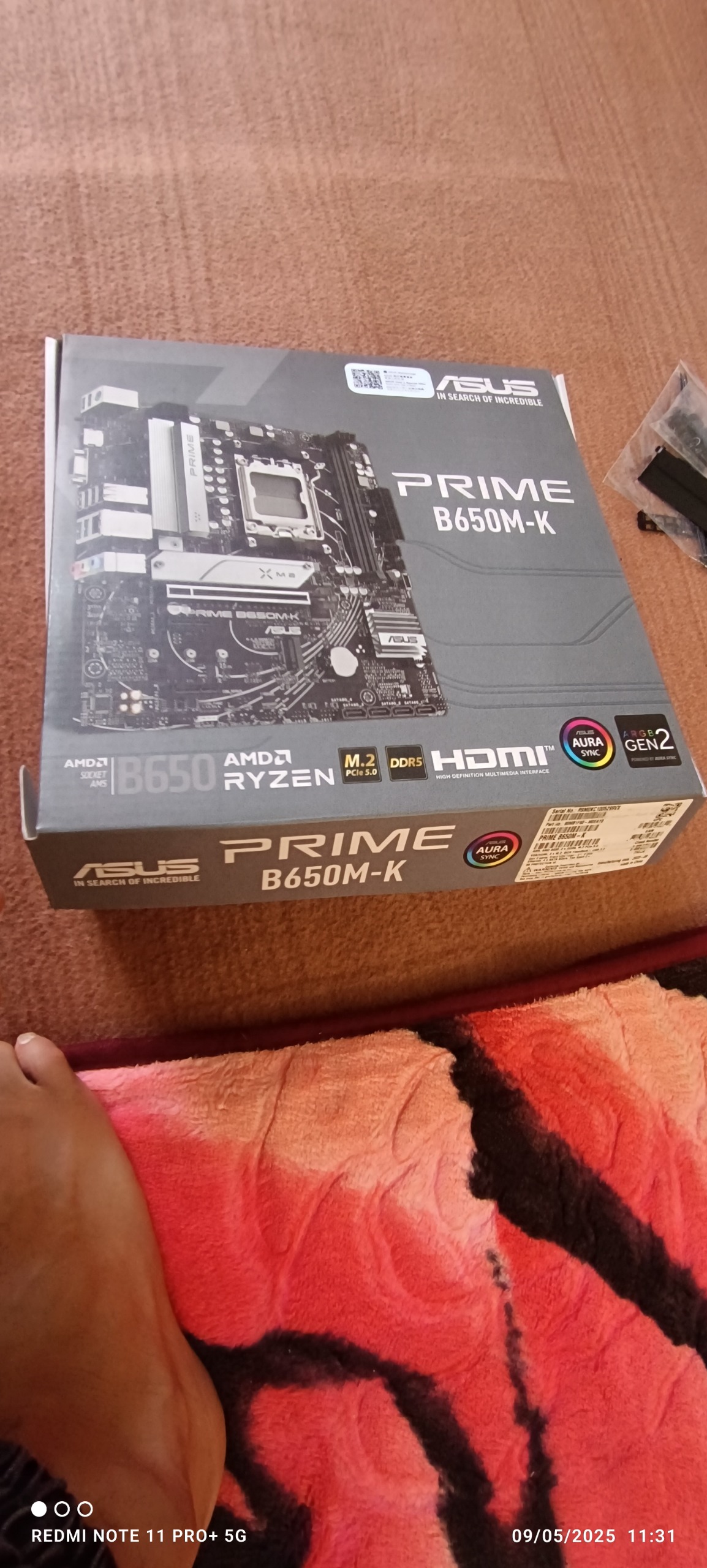 مادربورد asus b650mk  با گارانتی