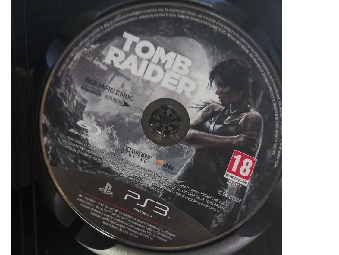 دیسک بازی tomb raider ps3