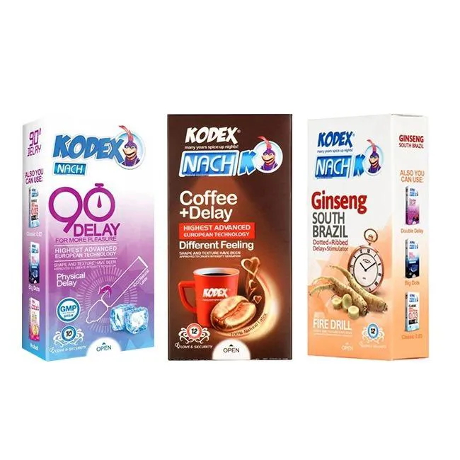 پک کاندوم ناچ کدکس تاخیری