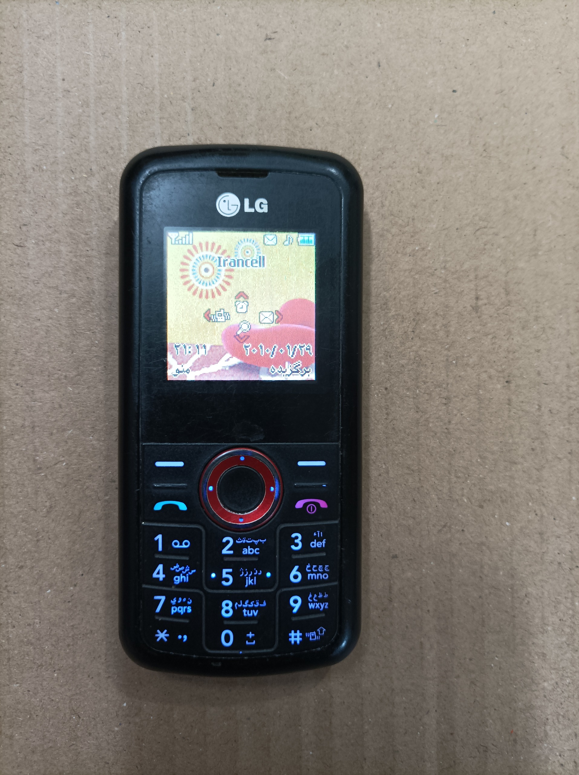 LG KP105 با باتری و شارژر