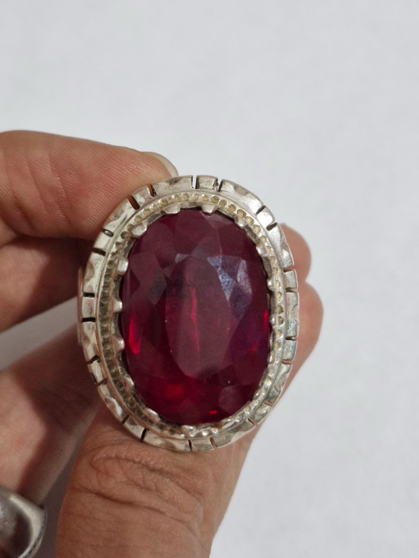 انگشتر یاقوت آلمانی استاد خلیلی