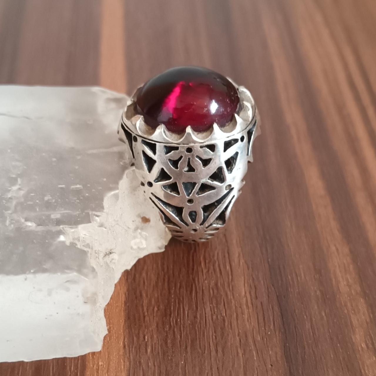 انگشتر نقره اپال