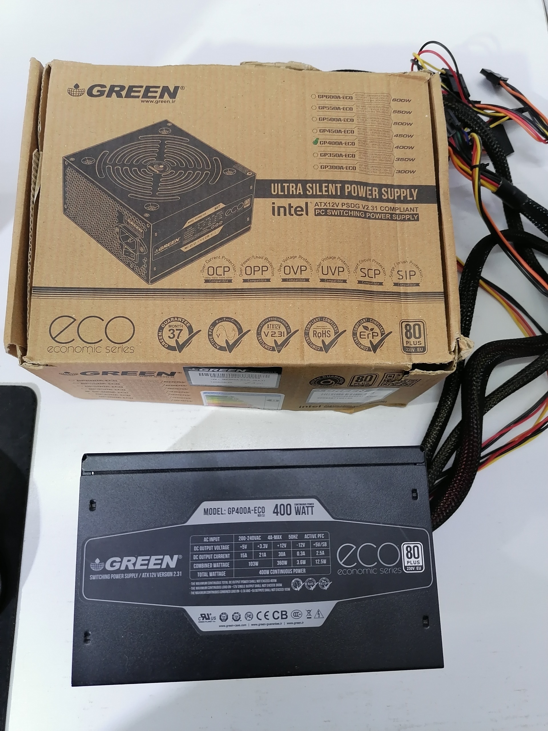 پاور GREEN 400W ECO