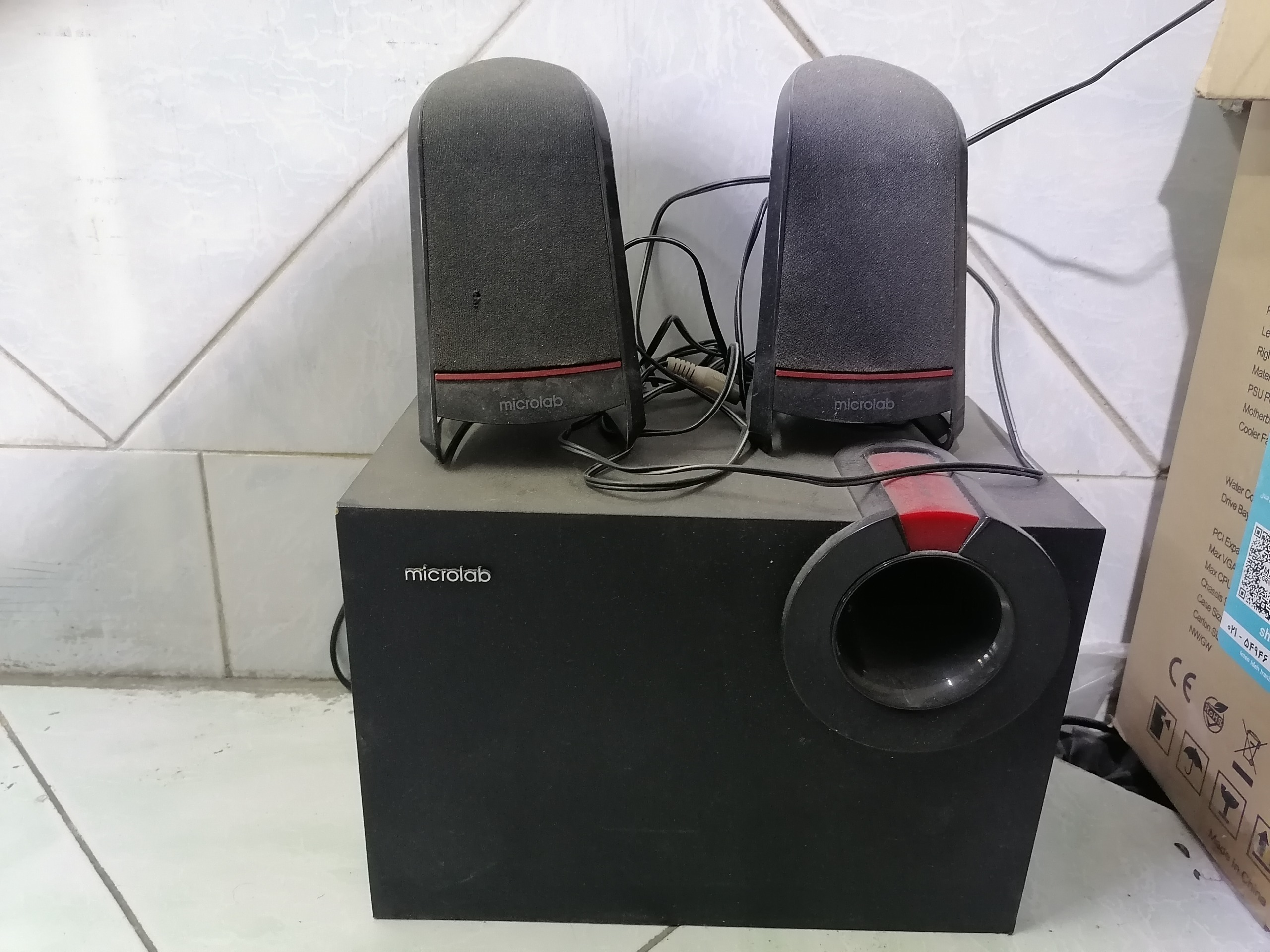 اسپیکر 3 تیکه میکرولب