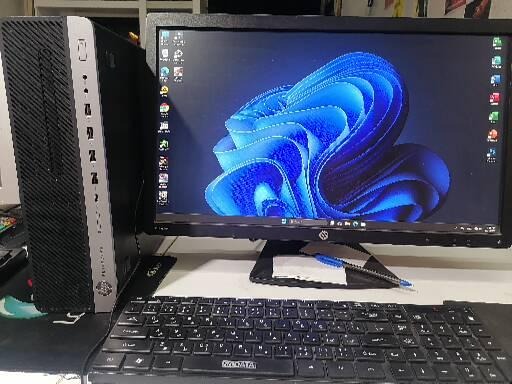 مینی کیس HP نسل هفتم i5 گرافیک 2 هارد ssd
