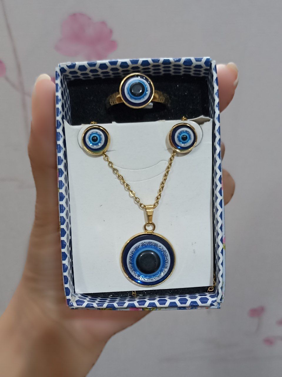 ست کامل چشم و نظر با جعبه