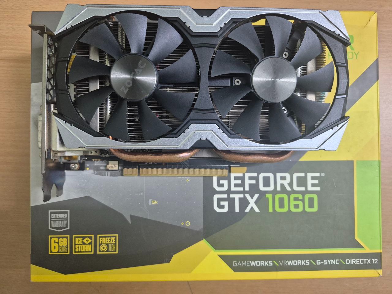 کار گرافیک ZOTAC GTX 1060 6GB