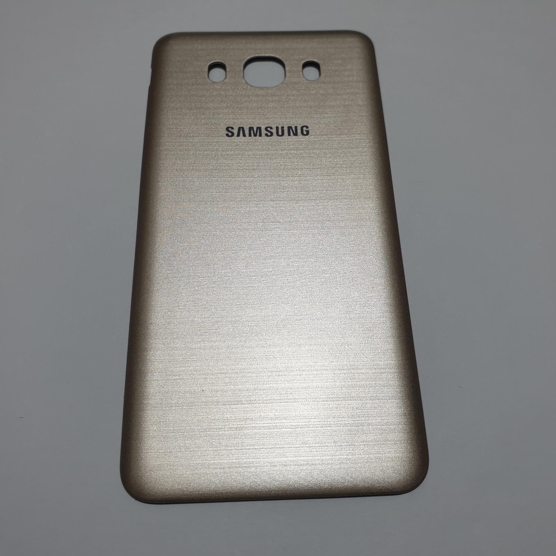 درب پشت گوشی سامسونگ J7 2016 / رنگ طلایی