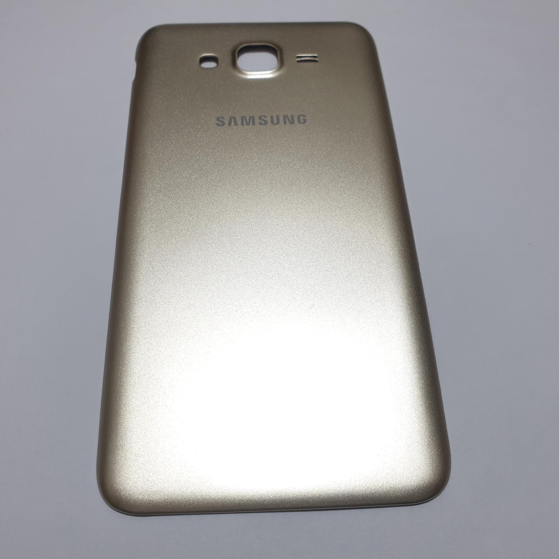 درب پشت گوشی سامسونگ J7 2015 / رنگ طلایی