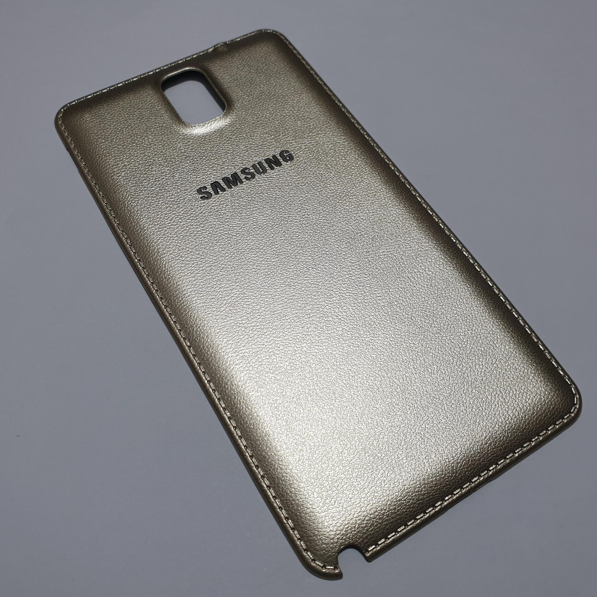 درب پشت گوشی سامسونگ گلکسی Note 3 / رنگ طلایی