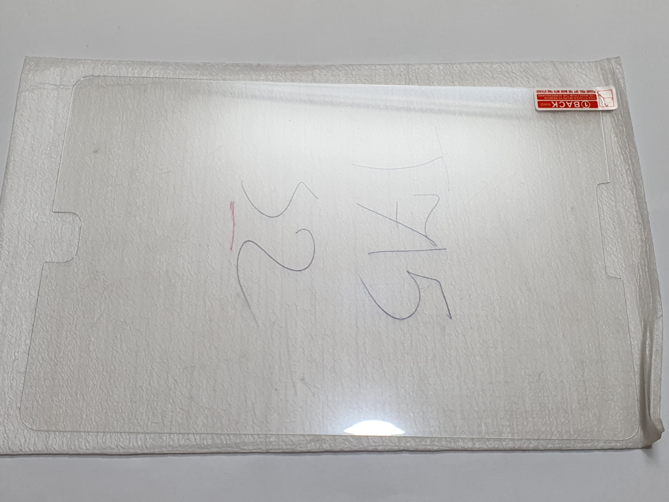 گلس شیشه ای صفحه نمایش تبلت سامسونگ T715