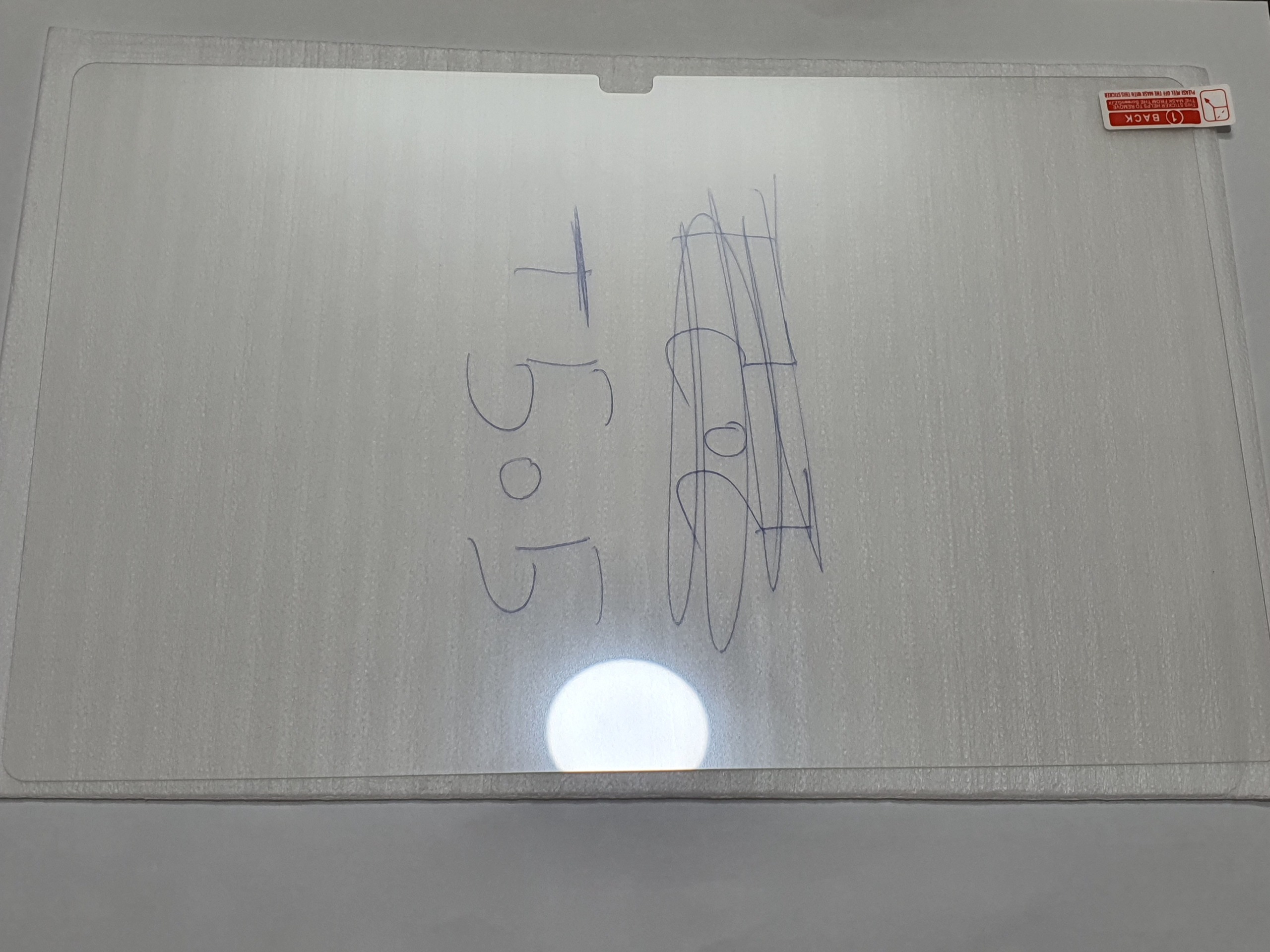 گلس شیشه ای صفحه نمایش تبلت سامسونگ T505