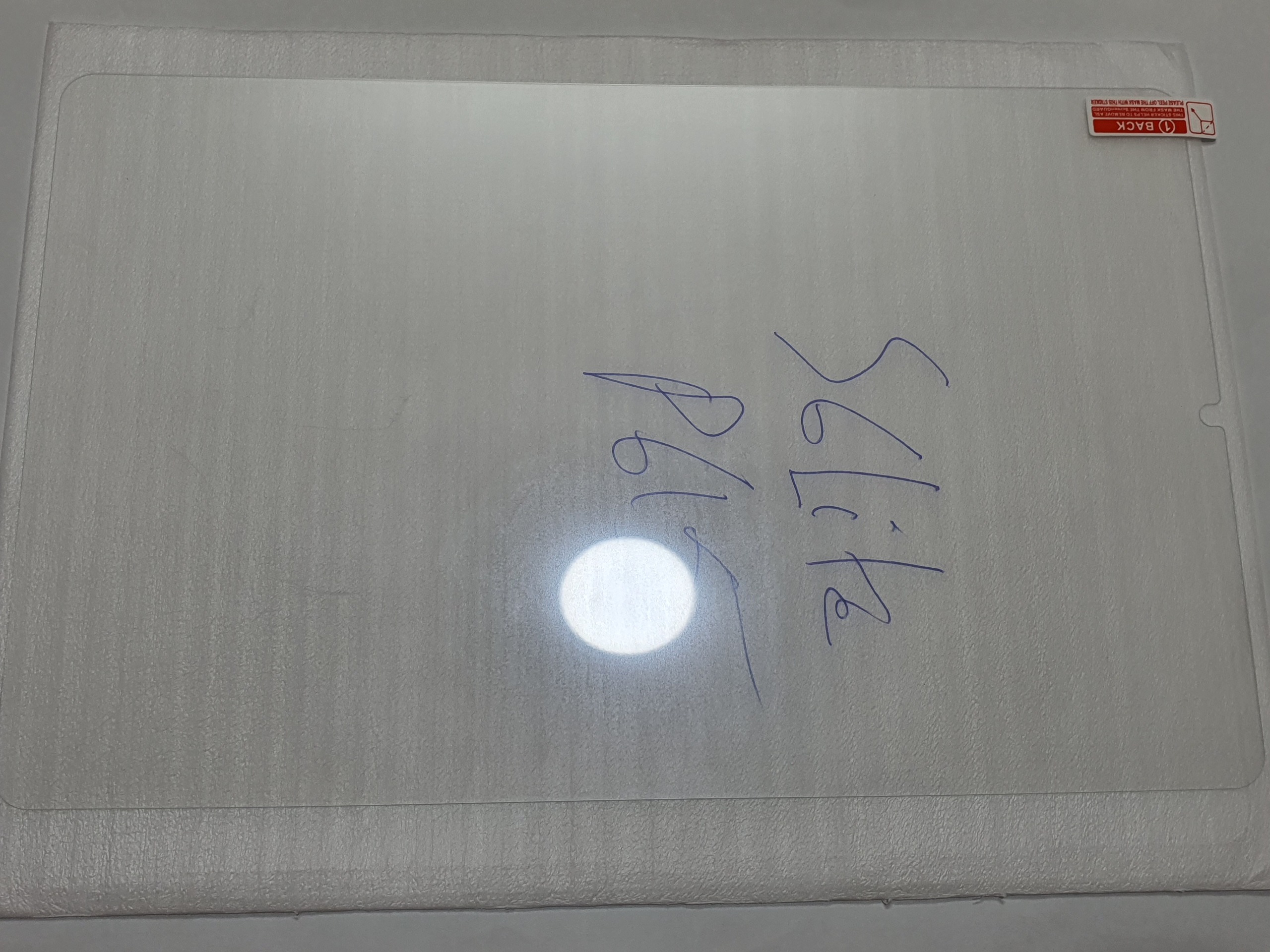 گلس شیشه ای صفحه نمایش تبلت سامسونگ S6 Lite