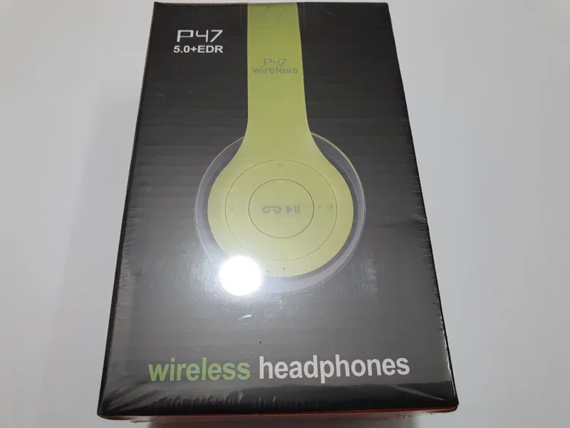 هدفون بلوتوث P47 رنگ سبز