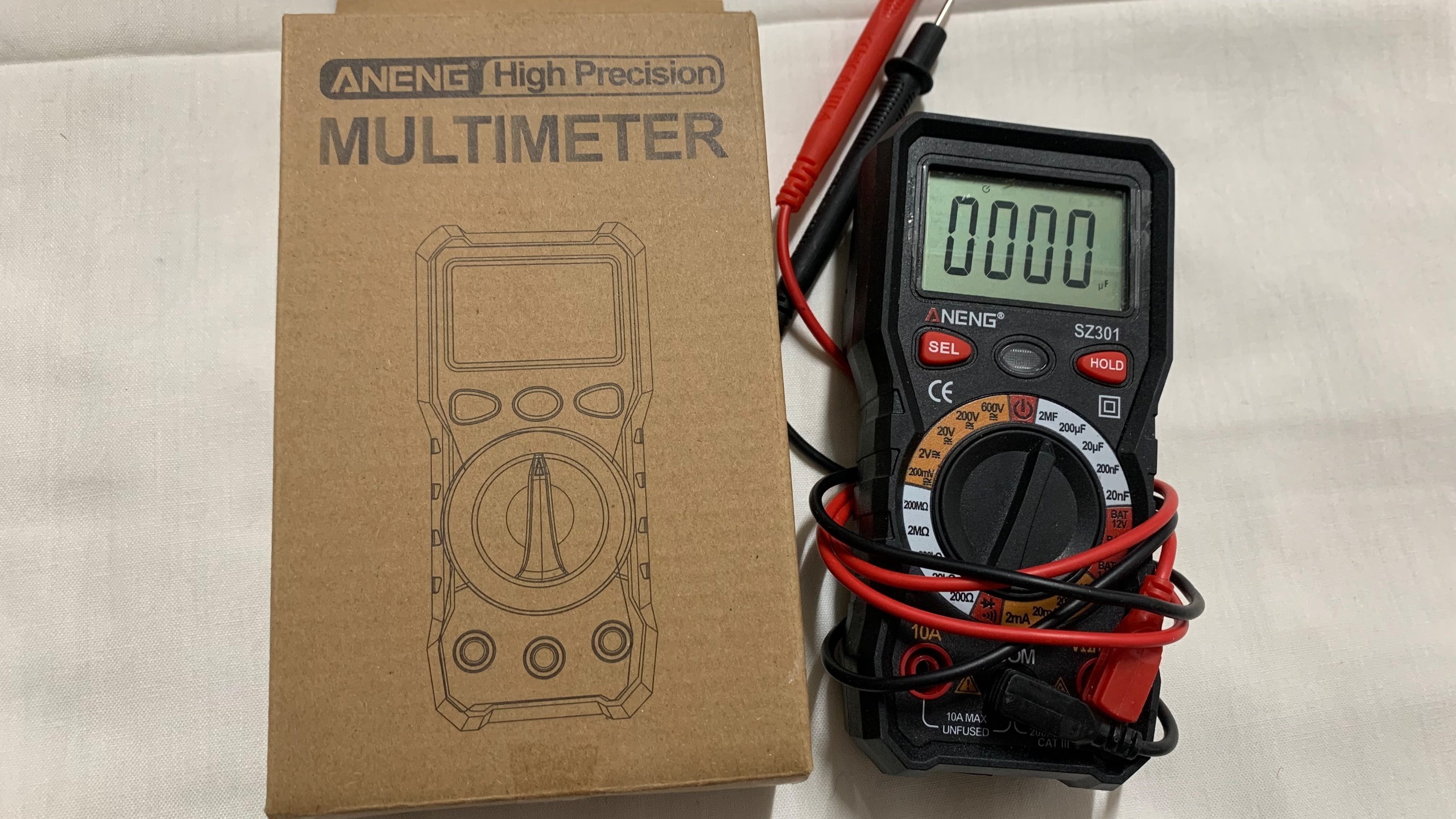مولتی متر aneng z301