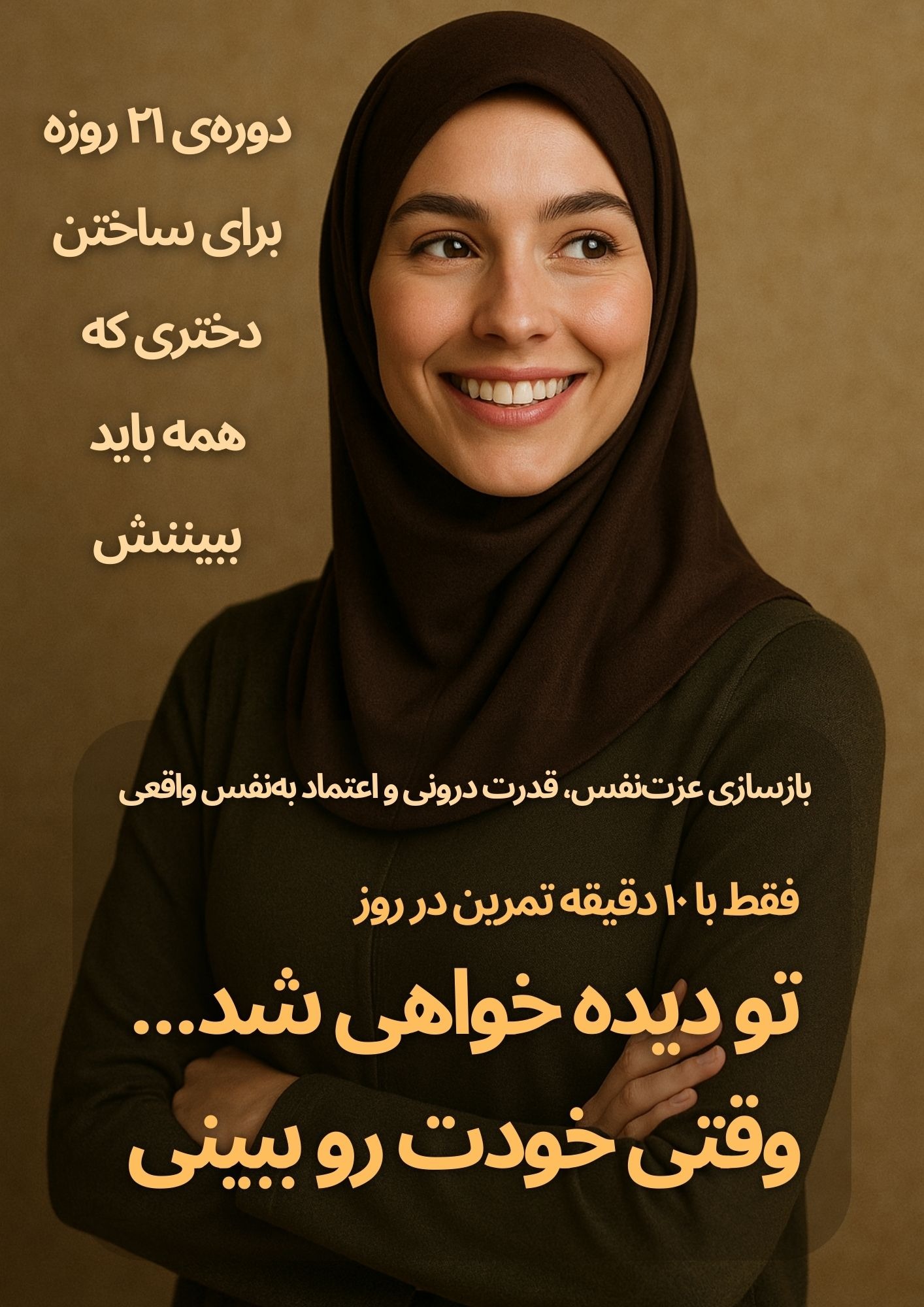 دوره ی 21 روزه برای ساختن زنی که همه باید ببیننش