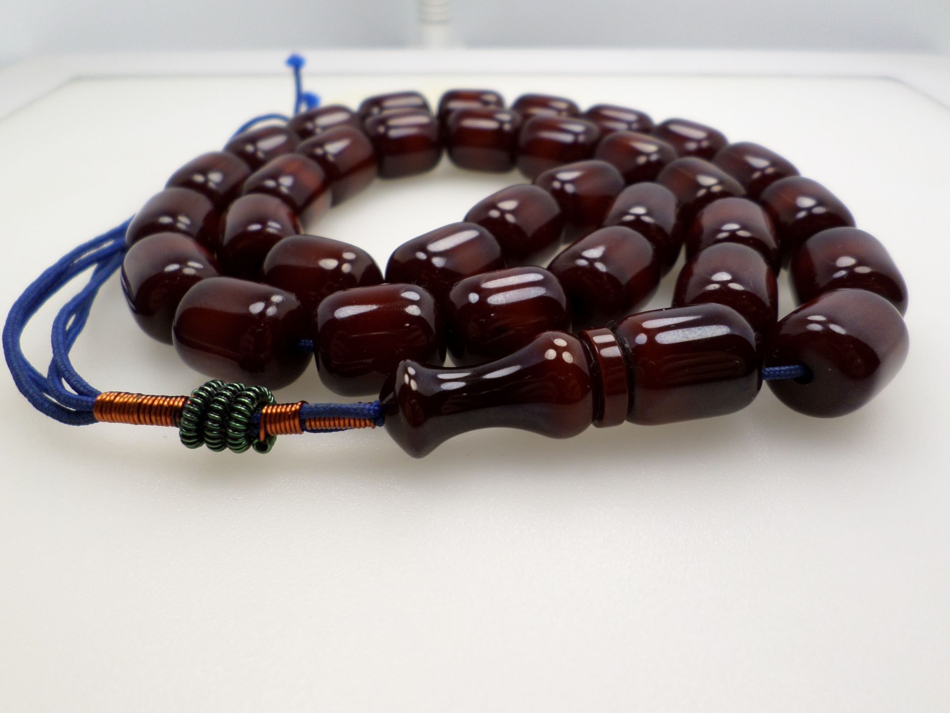 تسبیح کهربا فاتوران عثمانی 33 عددی (فتوران) کد334