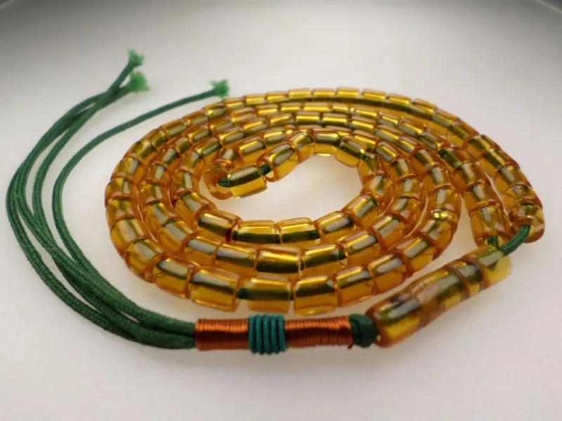 تسبیح سندلوس 101 عددی گری آلمانی آنتیک کد 77