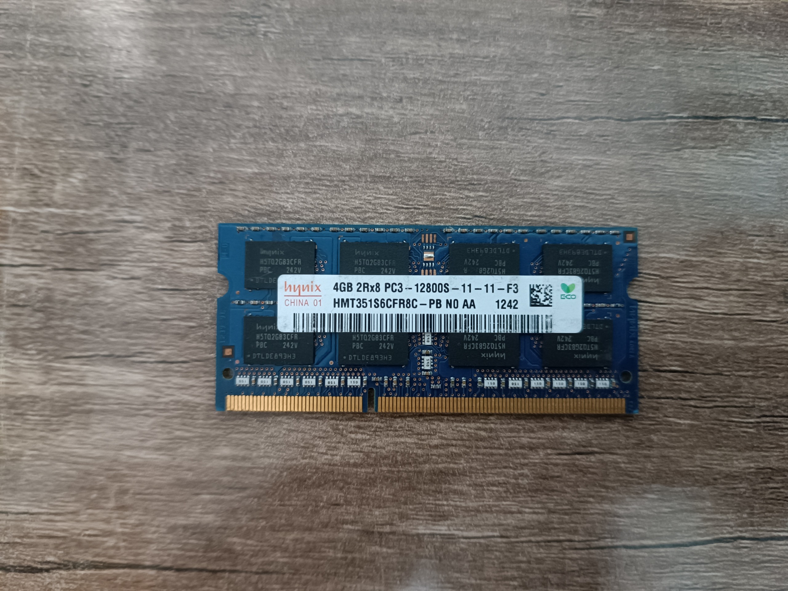 2×4 رم لپ تاپ ddr3 1600
